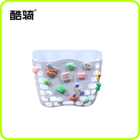 【会员专享】白色DIY车篮+配件（配件样式随机）