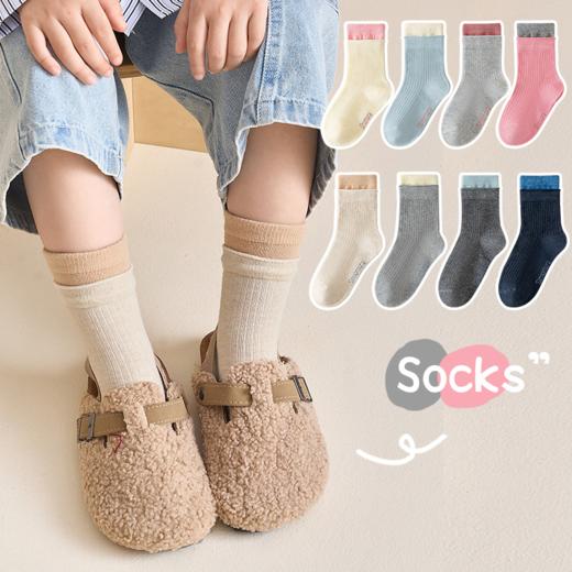 秋款上新！！！💖 品牌直发『叽叽呀呀精梳棉儿童袜🧦』 春天天到了，快给孩子安排上吧~ ✔透气、✔服帖、✔耐穿、✔不易起球 太可爱了❗❗ 袜子界的天花板 商品图1
