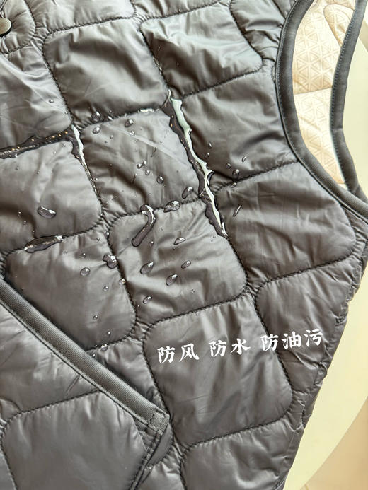 反季福利❗️气绒款/100%绵羊毛马甲男女款！秒杀市面同款，五防功能性面料，防风、防水、防钻、防坨、防污！大牌同款绗缝工艺！气绒版可轻柔模式机洗，羊毛版建议手洗 商品图13