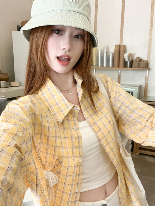 【169元任选2件】最后一波现货！防晒格子衬衫 商品图5