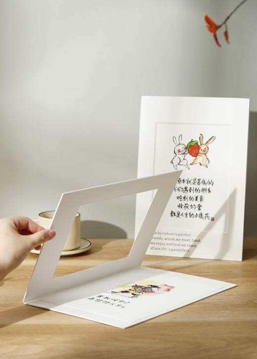 小林漫画 单片复制画 高端无酸卡纸画  两款尺寸可选 A4&A3 商品图2