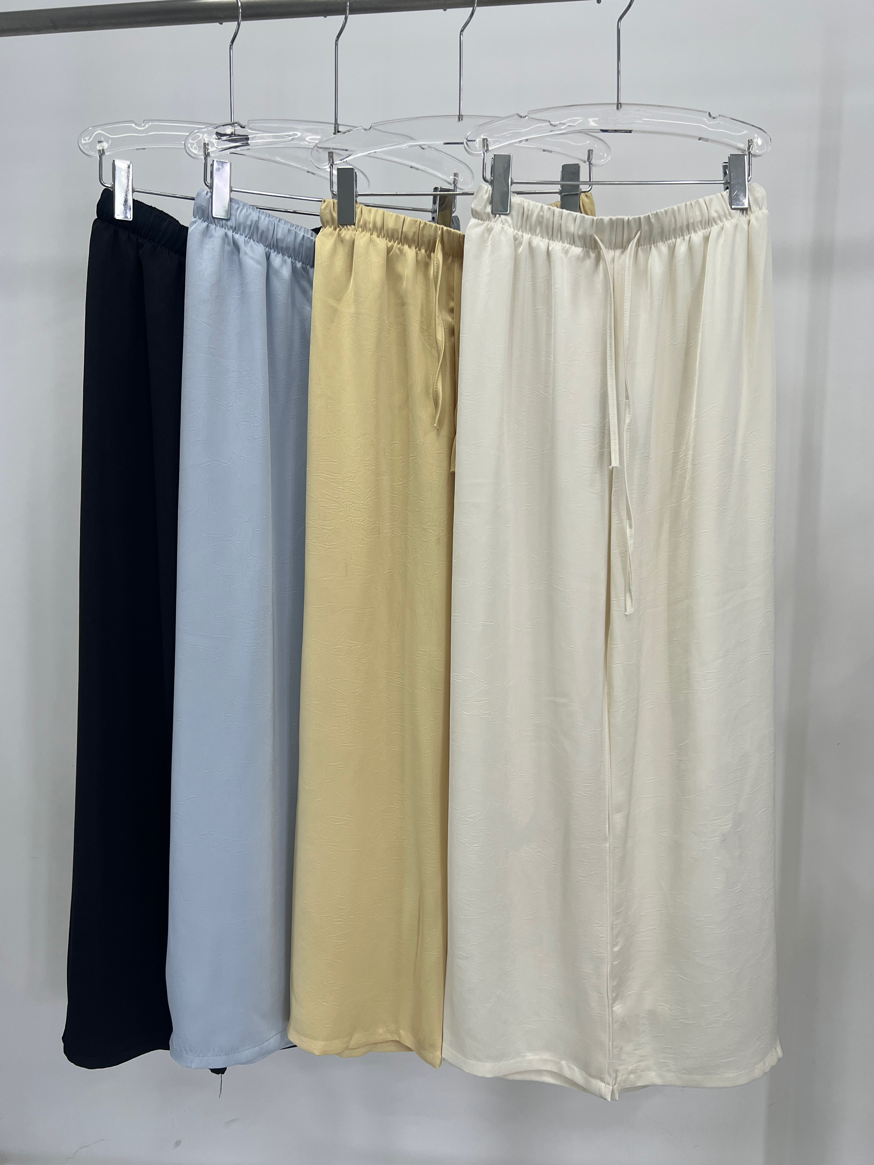 【门店同款】ENJOY夏季云锦缎印花阔腿裤 162697550