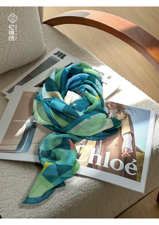 丝巾系列——几何术语·佣 商品图0