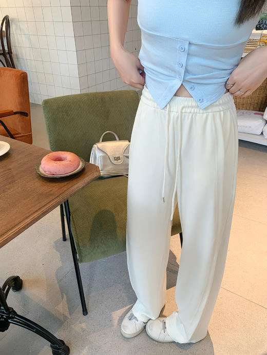 【149元任选2件】现货！4色百搭松紧腰显瘦休闲裤 商品图8