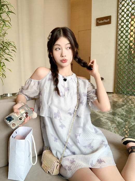 <曾小咸推荐>现货秒杀！最后一波 ！抢到赚到！紫色碎花短裤 日常119.99 立减70 秒杀49.99 商品图6