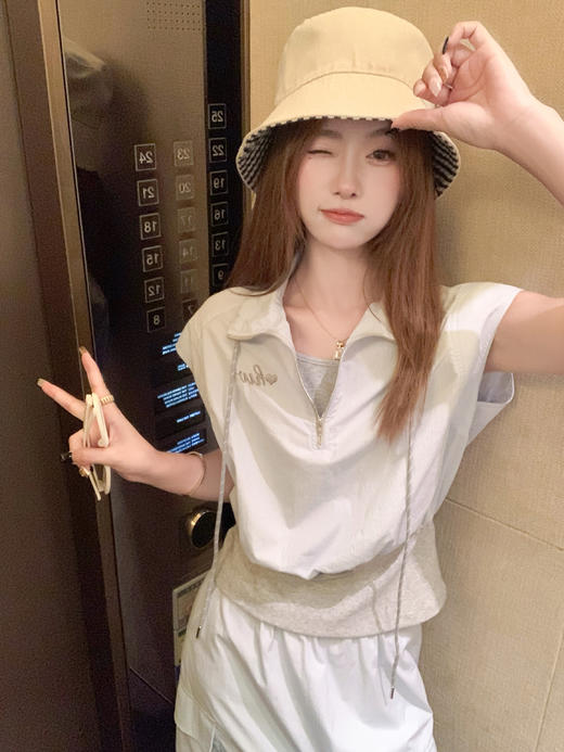 <曾小咸推荐>现货秒杀！最后一波 ！抢到赚到！韩系休闲工装半身裙 日常159.99 立减90 秒杀69.99！ 商品图7