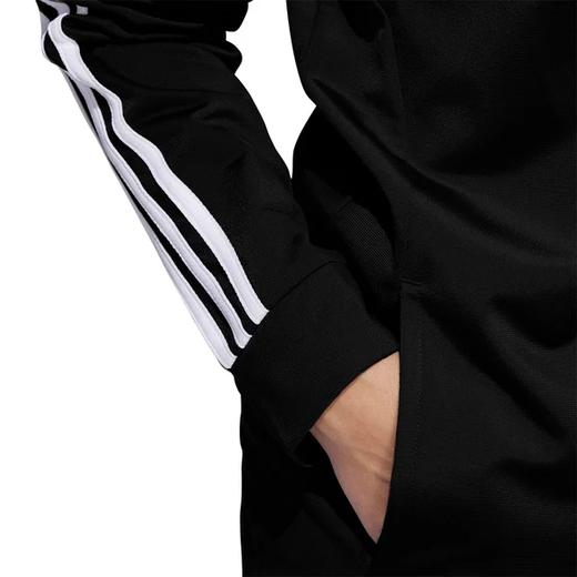 Adidas阿迪达斯女款经典三道杠 拉链运动卫衣 有配套运动裤 商品图2
