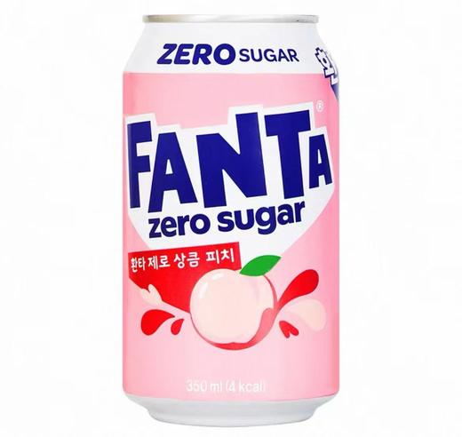芬达无糖桃子味（350ml） 商品图0