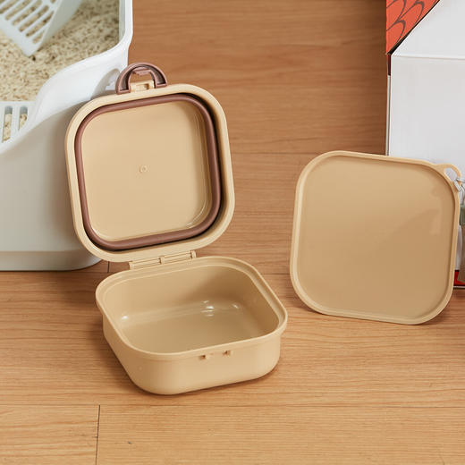  宠物猫咪狗狗便携式户外饮水杯水壶可折叠多用碗 商品图8