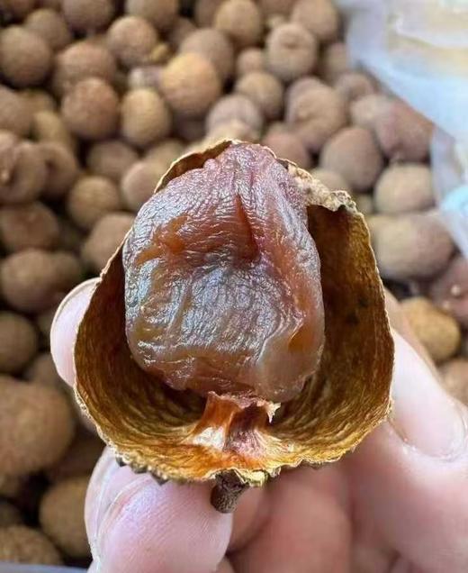 桂味荔枝干 0添加 、不熏硫、非工业烘烤！约5斤鲜荔枝，才能出1斤荔枝干！ 商品图0