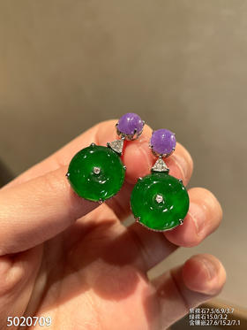 5020709，平安扣耳坠。具体价格微信咨询