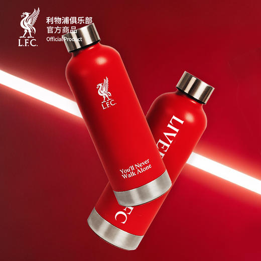 【官方正版】利物浦俱乐部 | 红色保温杯质感大容量水杯 商品图0