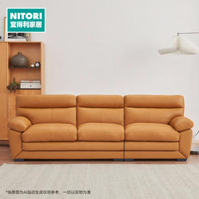 【家具】真皮头层牛皮直排客厅家用皮沙发奥尔良2