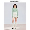 MAXRIENY精致优雅感套头针织毛衫浅春系穿搭V领绣花上衣修身显瘦(货号:MS85SW780) 商品缩略图0