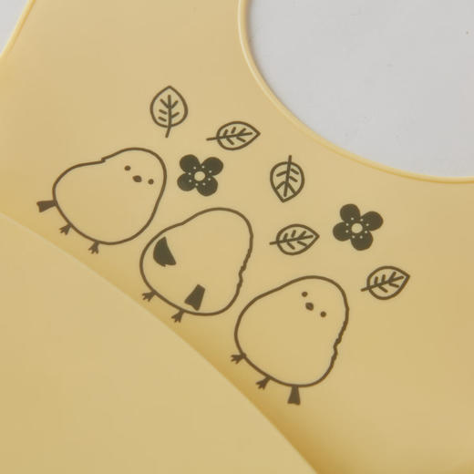  饭兜吃饭围兜婴儿硅胶围嘴宝宝儿童防水围兜小肥啾 商品图4