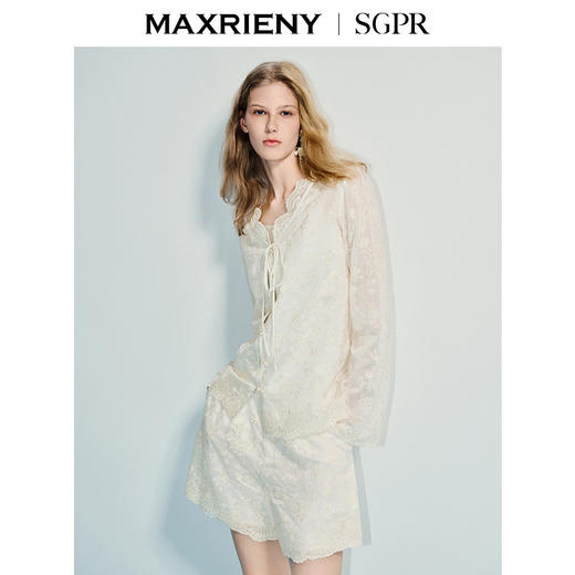 MAXRIENY【商场同款】2025秋衬衫(货号:MU86TP277) 商品图2