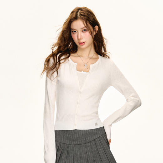 Ariseism 美式复古吊带背心+长袖上衣两件套套装女秋季新款两件套 商品图0