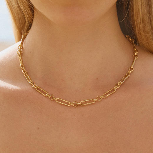 在途4周到｜Agapee-Lavinia-链条环扣 项链［法国设计师］ 商品图0