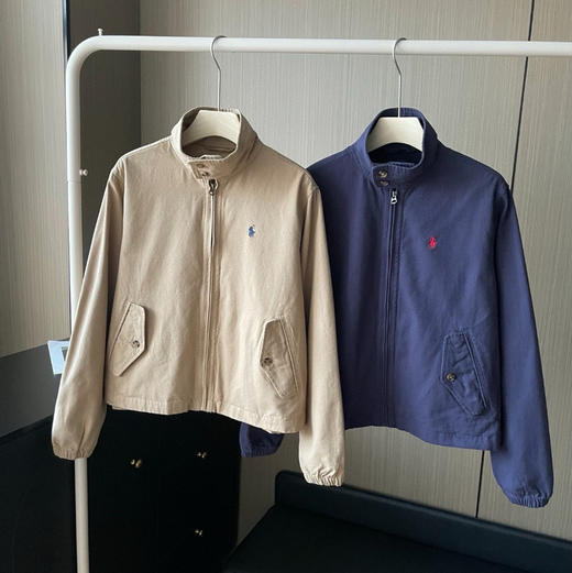 拉夫小马刺绣立领夹克外套0903 商品图4