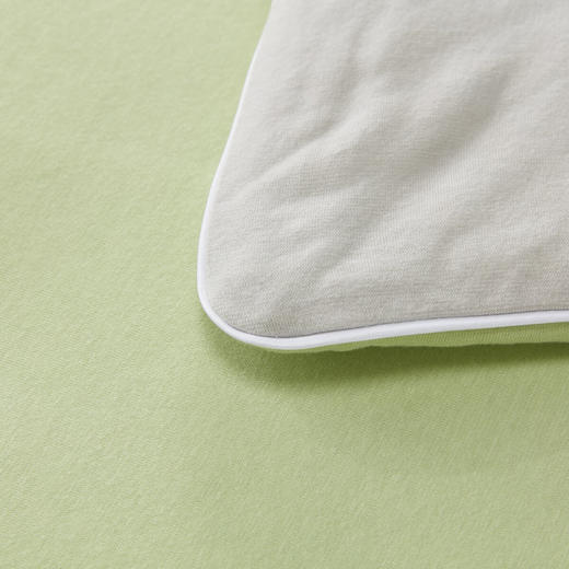  四季通用A类全棉纯色拼色被子薄被 商品图5