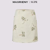 MAXRIENY【商场同款】2025夏季新款小香风刺绣显瘦高腰裙裤裤子(货号:MU86PA009) 商品缩略图4