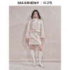 MAXRIENY贵雅新中式短外套2025秋冬新款设计感国风盘扣提花上衣女(货号:MS85JA514) 商品缩略图0