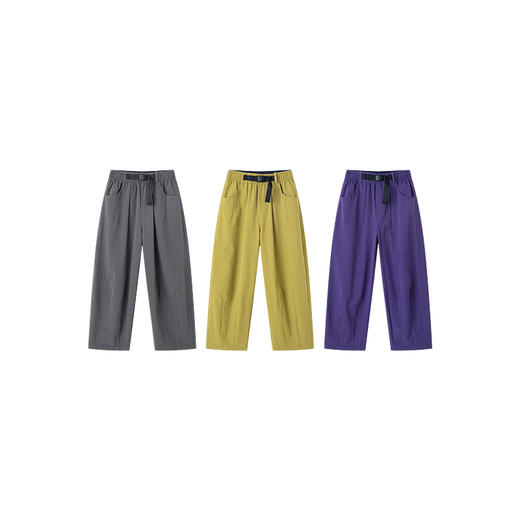 【代发】绿标四面弹工装裤儿童/成人秋季长裤休闲纯色裤子SUNNYWHITEGreen 商品图4