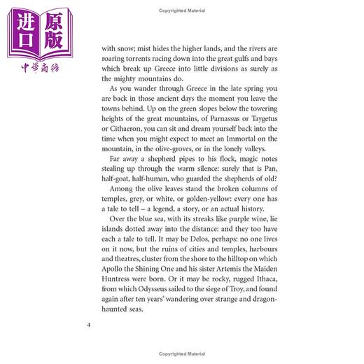 【中商原版】海鹦经典 希腊英雄 Puffin classic Tales of the Greek Heroes 英文原版 儿童经典文学故事 进口童书 9岁以上 商品图2