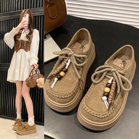 【YW】无忧购 厚底时尚休闲软底浅口乐福鞋 1920（截单后3-5天发货）