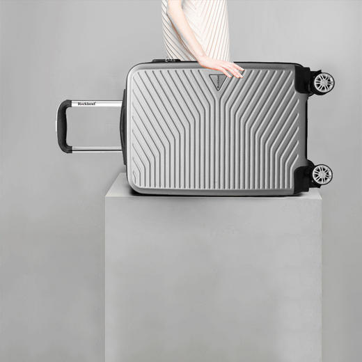 洛克兰夏威夷系列拉杆箱RLX-1012 20寸 银灰/黑色—rxs 商品图11