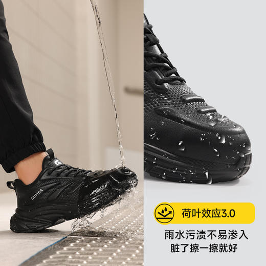 劳保鞋防砸防刺穿欧标钢包头凯夫拉底橡塑底舒适轻便 商品图8