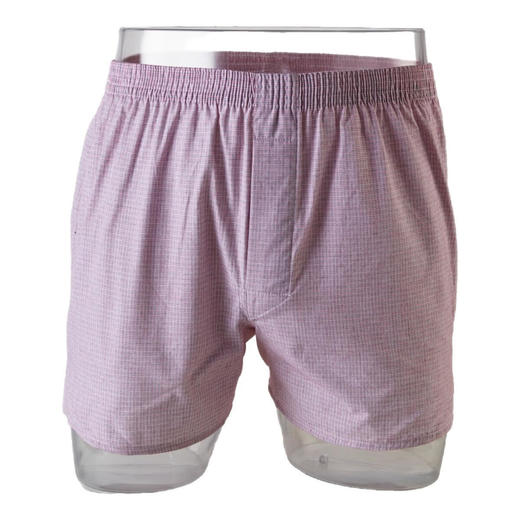  男士梭织纯棉短裤阿罗裤平角宽松透气内裤裤衩短裤头 商品图2