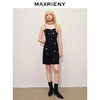 MAXRIENY【银河精灵-商场同款】精致华丽感满钻吊带连衣裙显瘦法式(货号:MC85DR367) 商品缩略图1