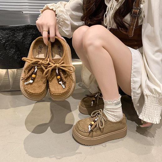 【YW】无忧购 厚底时尚休闲软底浅口乐福鞋 1920（截单后3-5天发货） 商品图3