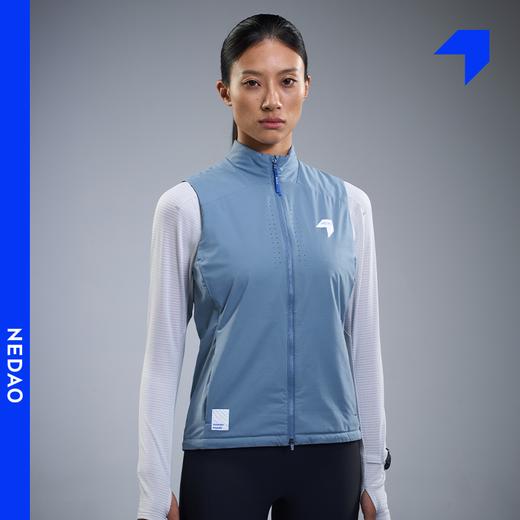 内道聚能卷马甲男女同款舒适保暖便携收纳跑步户外跑步运动马甲 商品图3