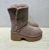 2楼UGG埃斯米坡跟可折叠翻毛雪地靴，吊牌价1999 商品缩略图1
