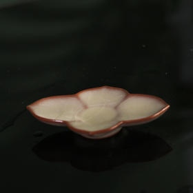 问鼎哥窑牛角款闻素杯垫 5入