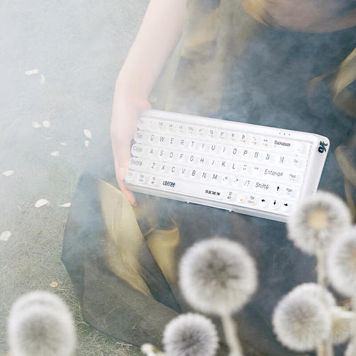 洛斐LOFREE OE907 1%双模机械键盘 迷雾 商品图3