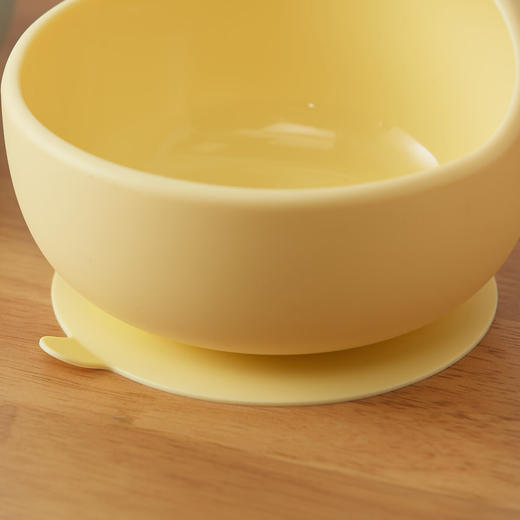  防摔带吸盘硅胶碗防滑辅食碗 商品图2