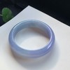 高货紫罗兰色翡翠手镯 传家宝温润圆满中式翡翠手镯49625031824H（一口价） 商品缩略图2