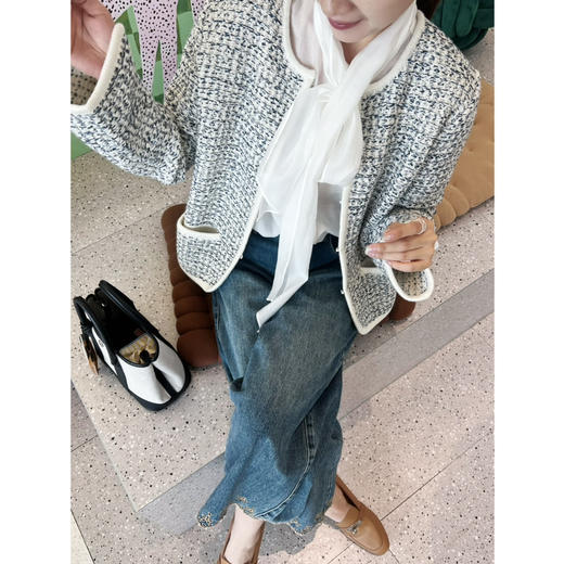 2509114    韩国🇰🇷飘带衬衫 天丝 商品图3