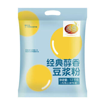 维维醇香豆浆粉1200g/袋 营养早餐速溶即食冲饮谷物代餐 非转基因大豆 商品图3