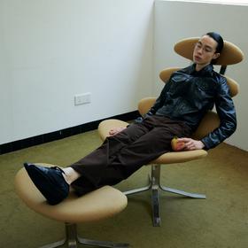 oneup灯芯绒油蜡感双面穿夹克