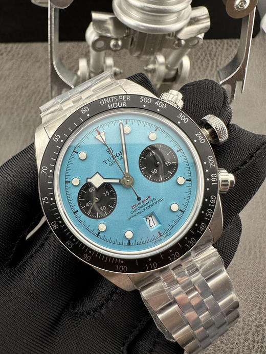ZF新品—帝舵全新碧湾计时型(Tudor BlackBayChrono)腕表—经典元素与现代创新的精妙平衡,是真正意义上的“帝舵毕业款”整表基于正品original原版开模的super copy工精细 商品图0