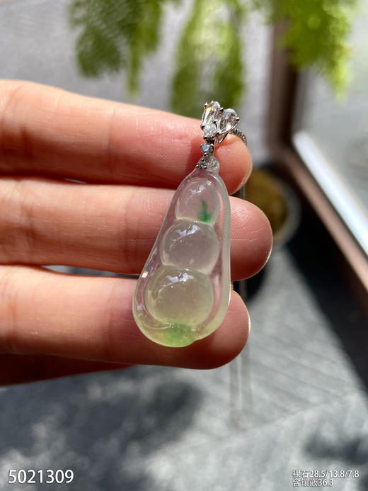 5021309，福豆吊坠。具体价格微信咨询 商品图2