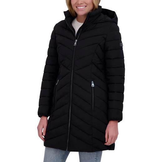 好折！DKNY 女士长款Walker棉服 商品图2