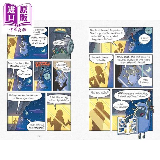 【中商原版】变色龙特工3 Agents of S.U.I.T. Wild Ghost Chase 英文原版小初文学 儿童漫画故事 搞笑侦探推理探险 7岁以上 商品图1