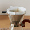  原木浆便携滴漏式手冲咖啡粉过滤纸圆锥形梯形 商品缩略图1