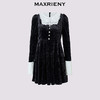 MAXRIENY【商场同款】2024冬连衣裙(货号:MF85DR502) 商品缩略图0