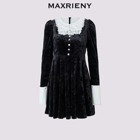 MAXRIENY【商场同款】2024冬连衣裙(货号:MF85DR502)